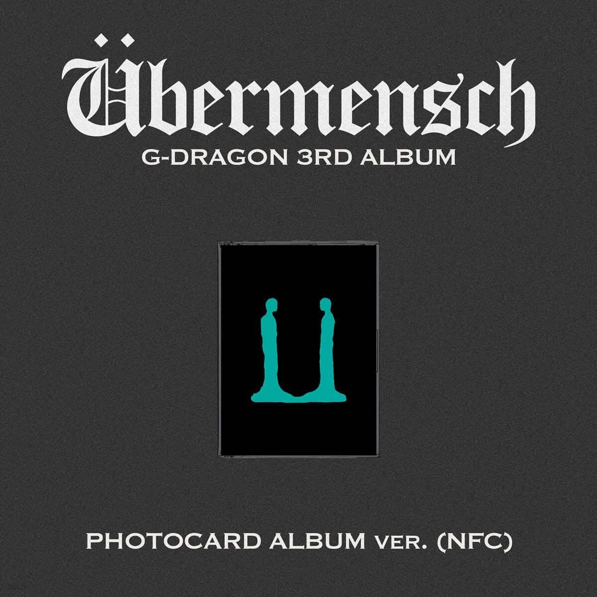 G-Dragon - 3RD Album [Übermensch] (Photocard Album Ver)