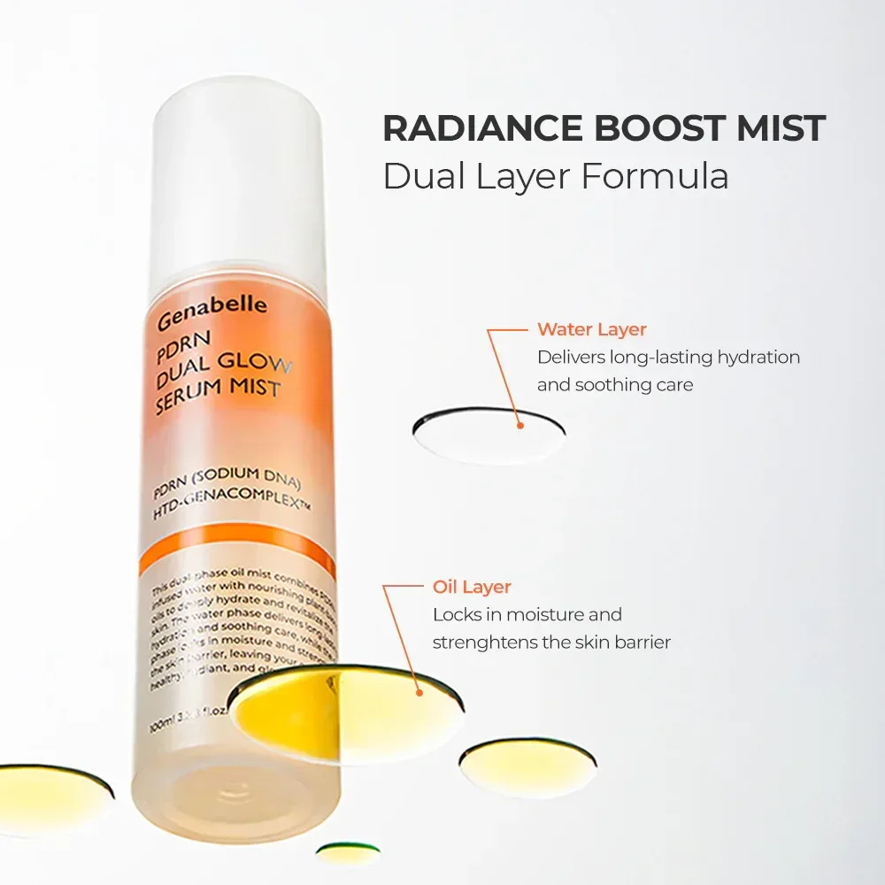 Genabelle - PDRN Dual Glow Serum Mist 100ml - Image 2
