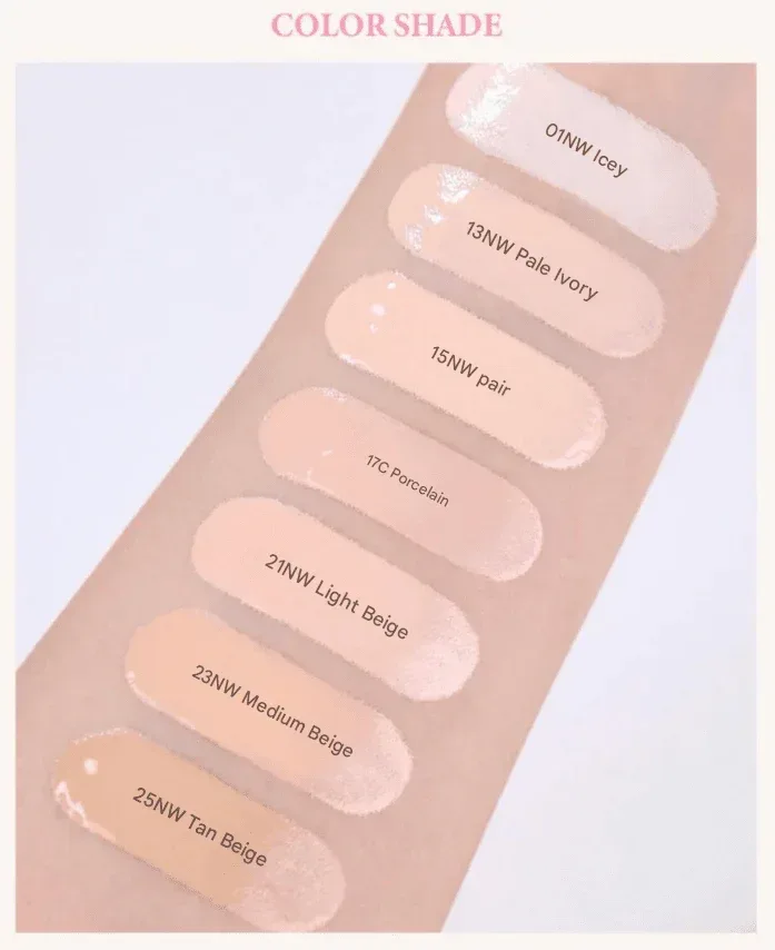 Giverny - Dewy Glassy Foundation 30ml - 7 Colors - Image 3