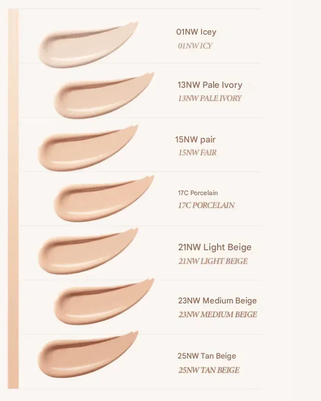 Giverny - Dewy Glassy Foundation 30ml - 7 Colors - Image 4