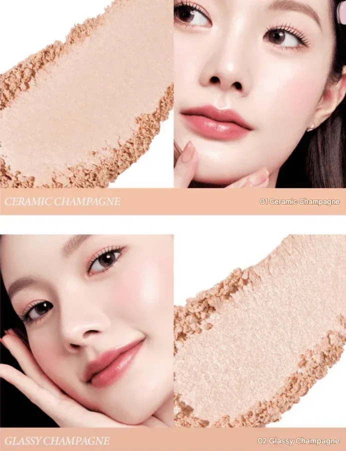 Giverny - Dewy Voluming Highlighter 3g - 2 Colors - Image 3