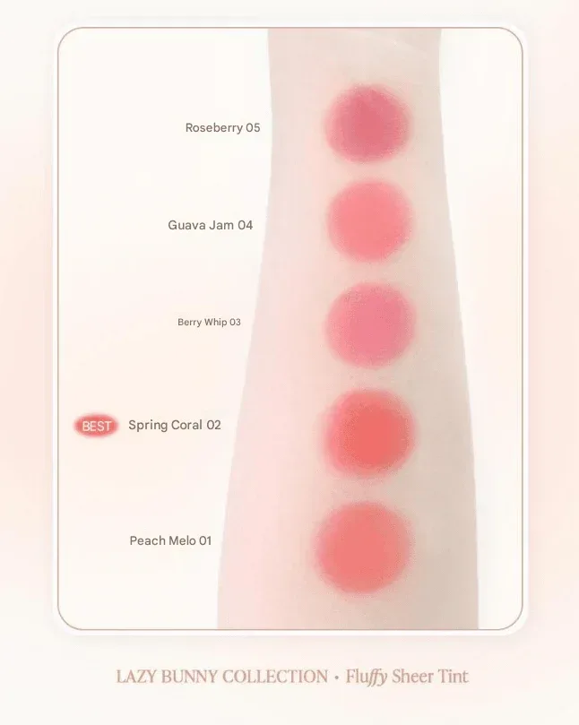 Giverny - Fluffy Dual Sheer Tint 3.5g - 5 Colors - Image 4