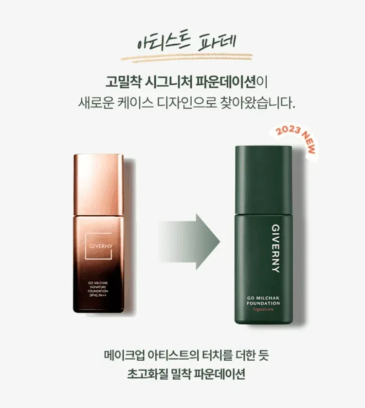 Giverny - Go Milchak Signature Foundation 3 Colors - Image 5