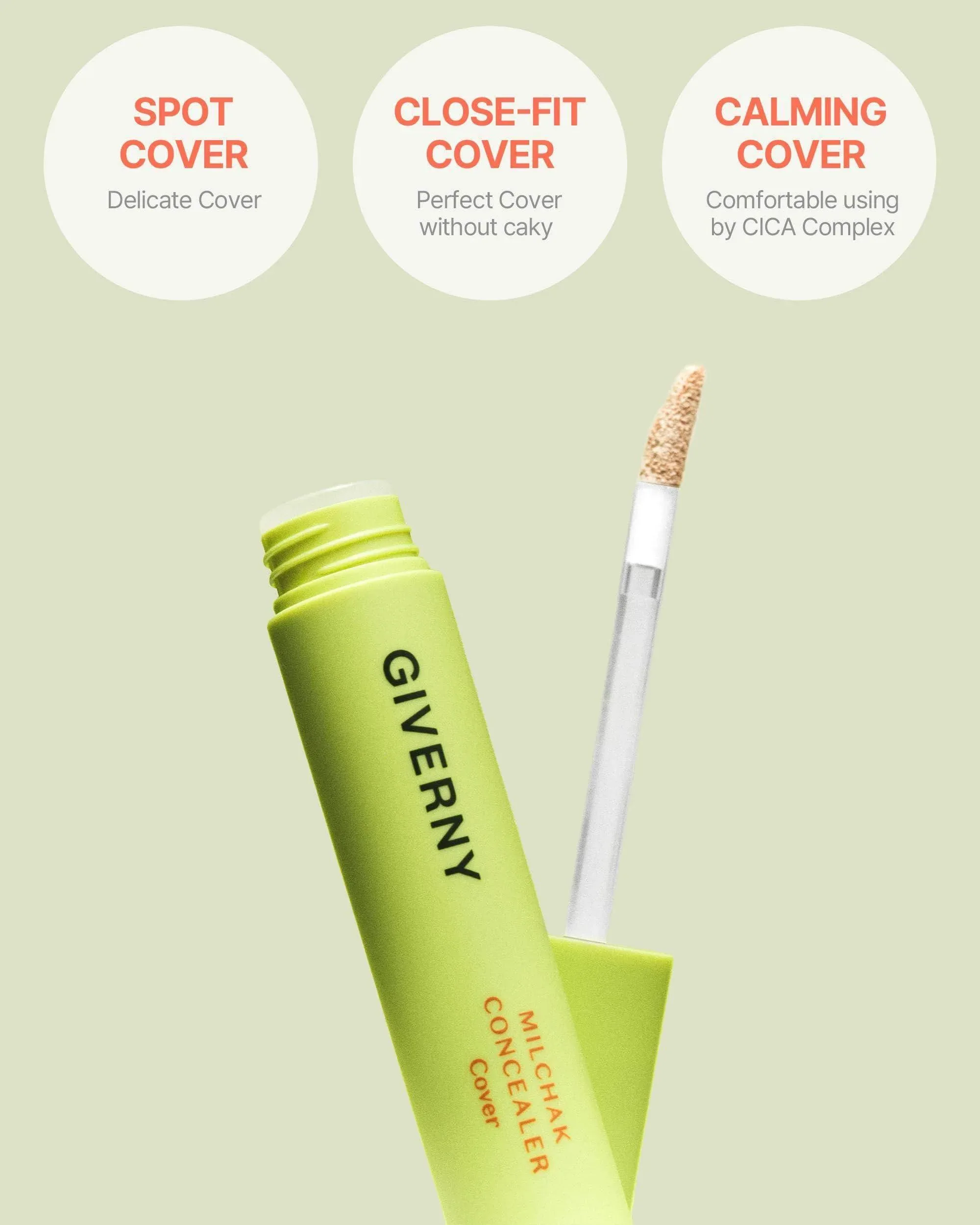 Giverny - Milchak Cover Concealer 3 Colors - Image 3