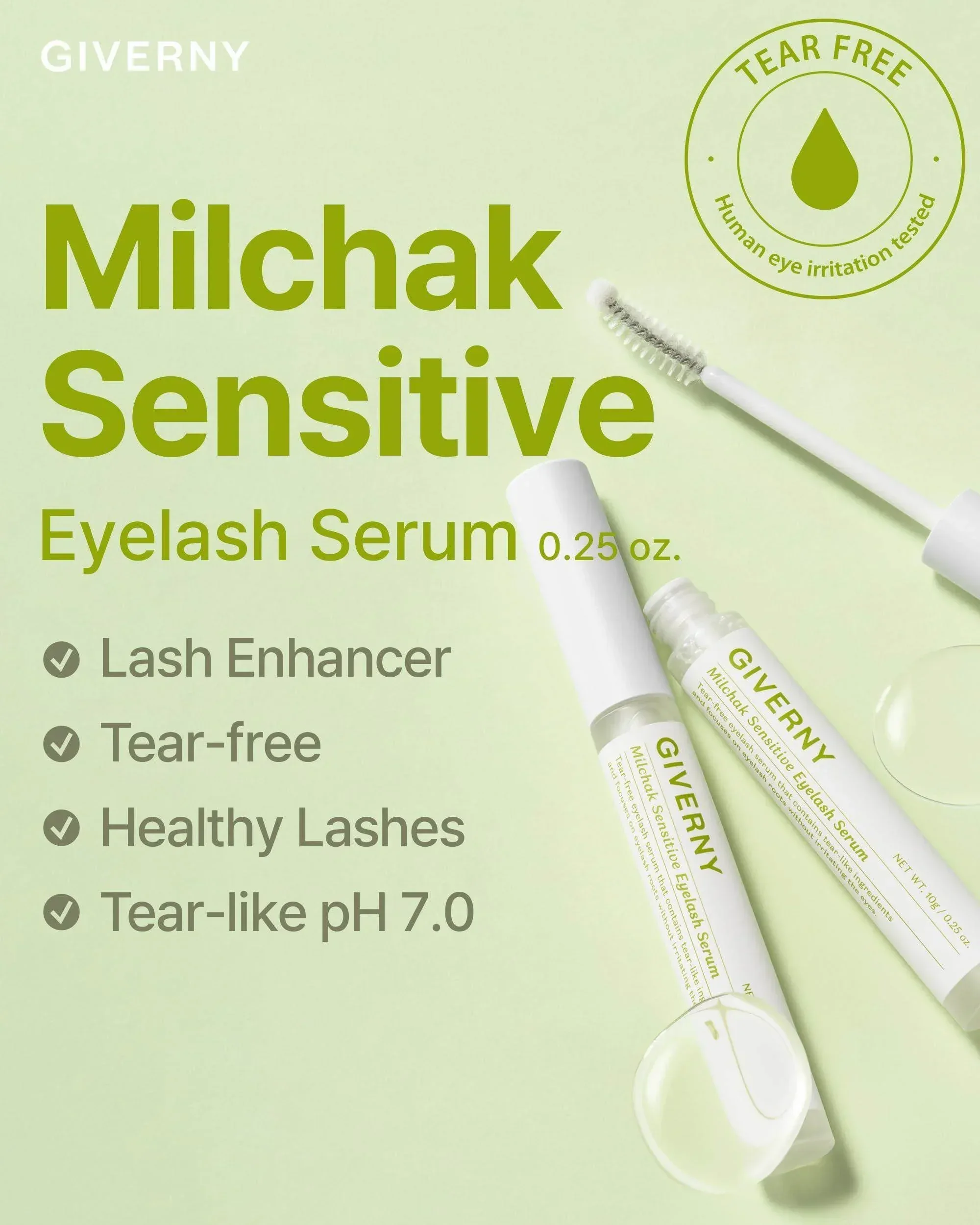 Giverny - Milchak Sensitive Eyelash Serum - Image 4