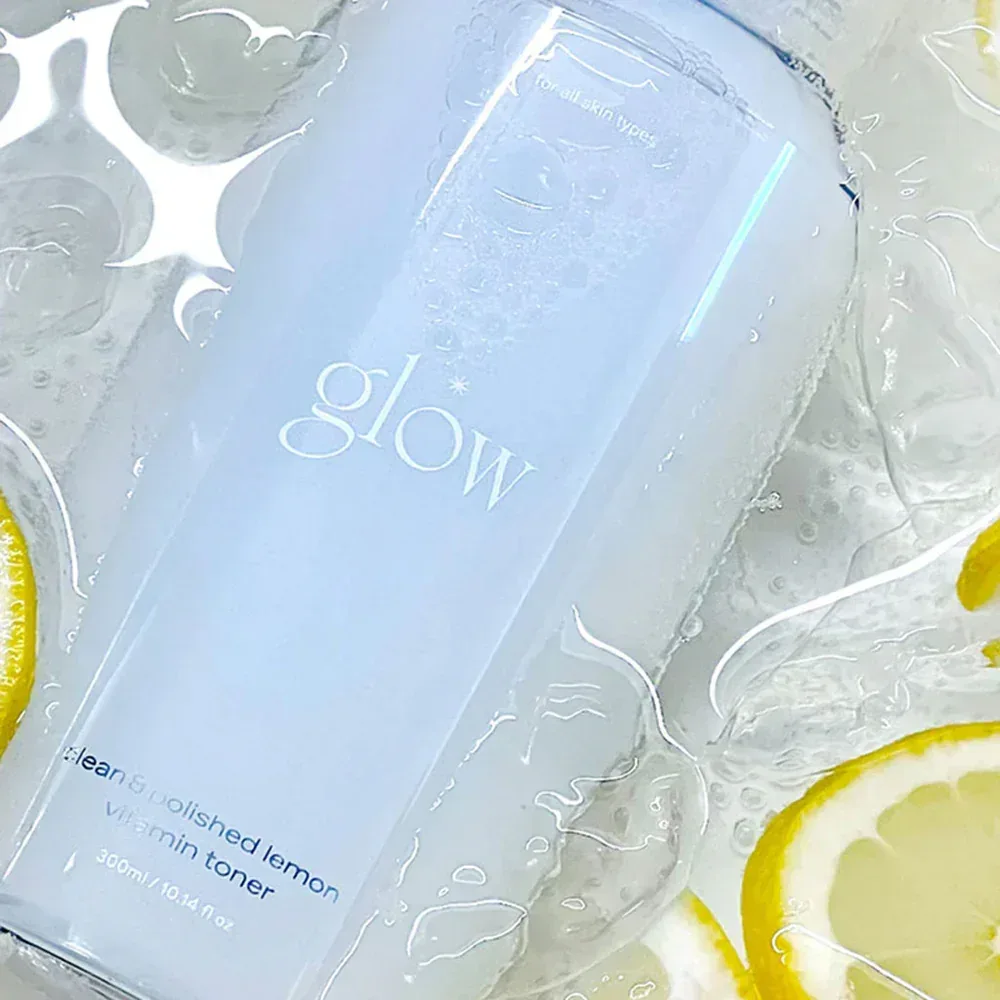 Glow - Clean and Polish Lemon Vitamin Toner 300ml - Image 2