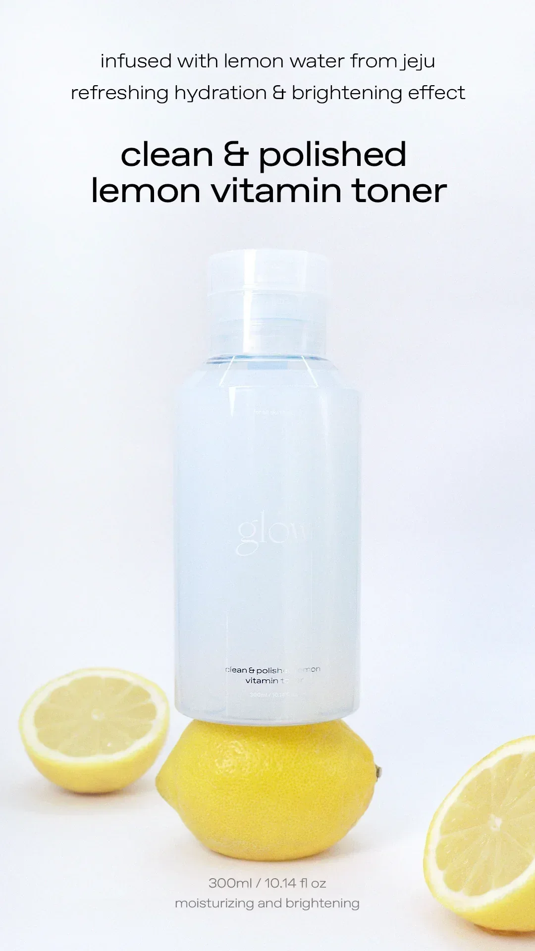 Glow - Clean and Polish Lemon Vitamin Toner 300ml - Image 3