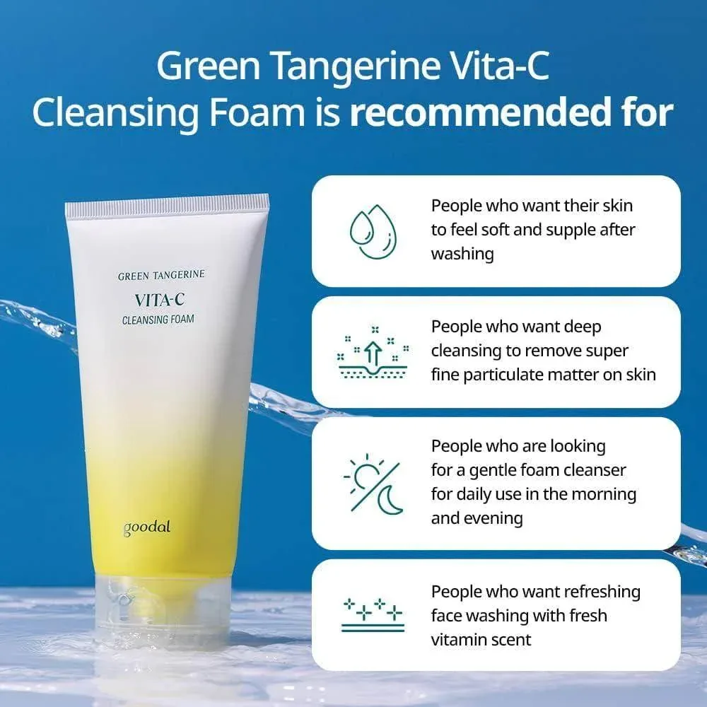 Goodal - Vita C Cleansing Foam 150ml - Image 2