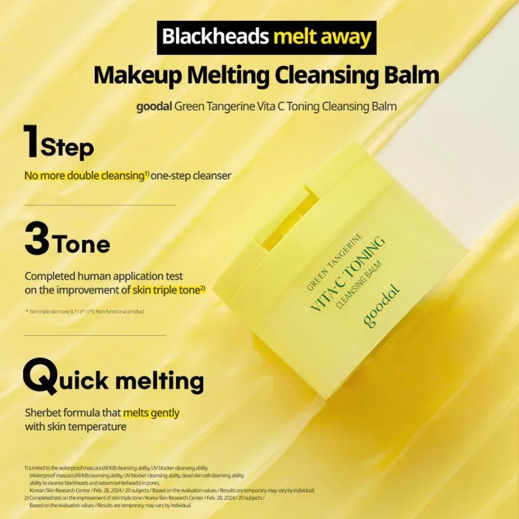 Goodal - Vita C Toning Cleansing Balm 110ml - Image 3