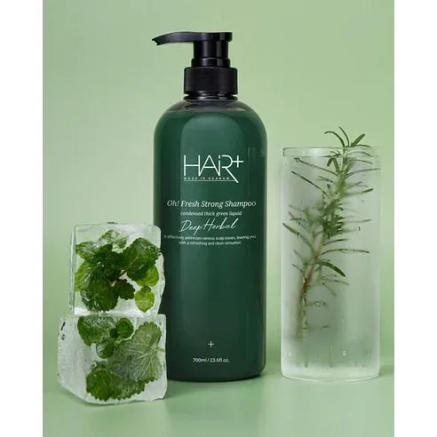 Hair Plus - Oh Fresh Strong Deep Herbal Shampoo 700ml - Image 2