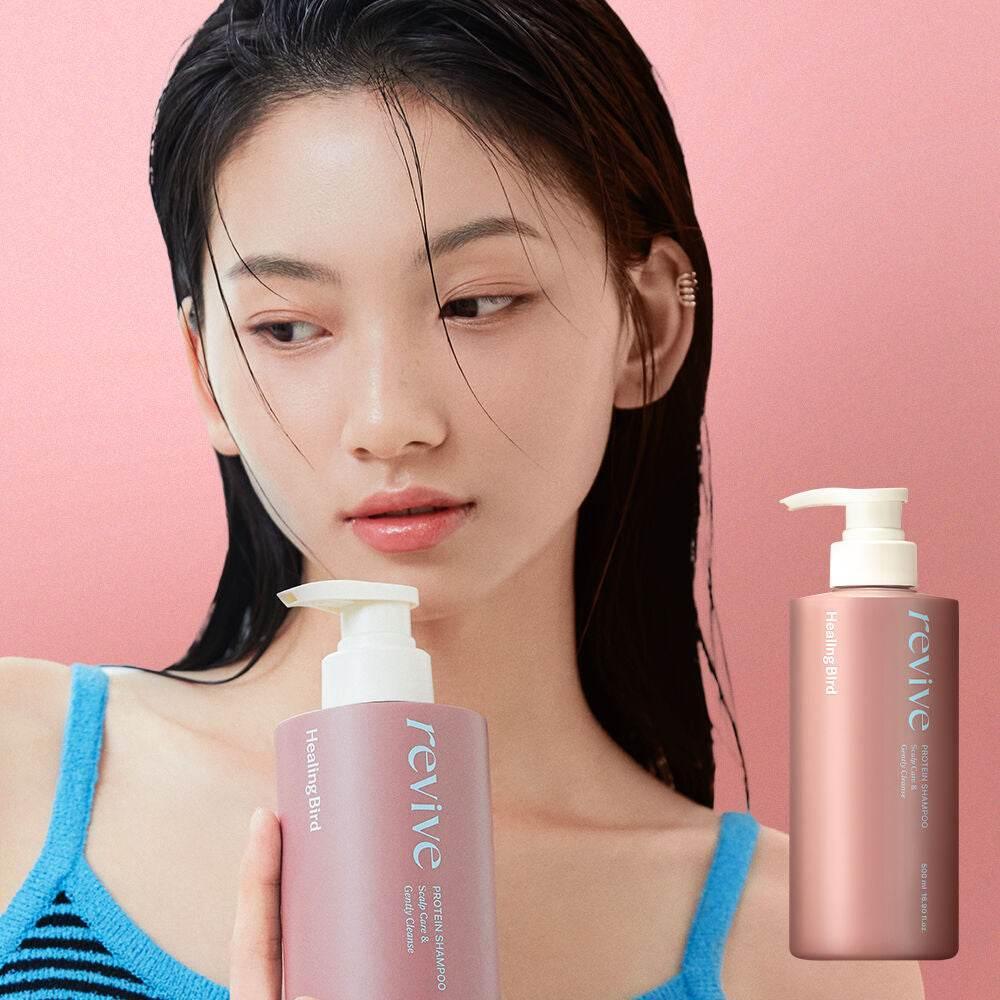 Healing Bird - Protein Shampoo Scalp Care & Gently Cleanse 500ml - Image 2