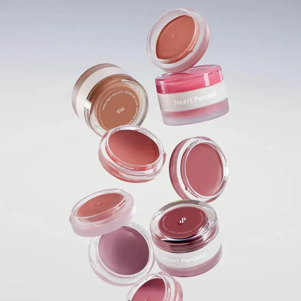 Heart Percent - Dote On Mood Custom Lip&Cheek - 7 Colors - Image 4