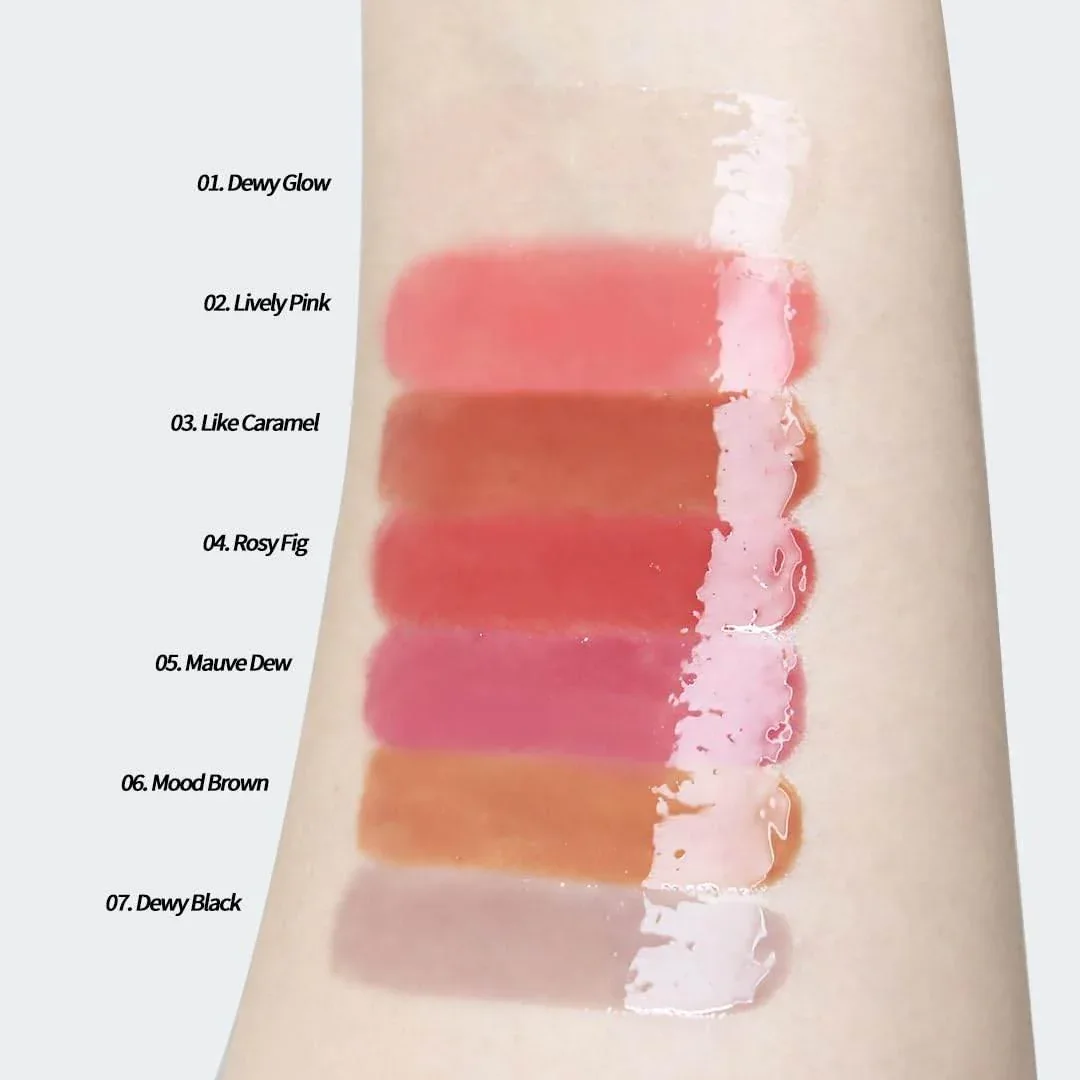 Heart Percent - Dote On Mood Dewy Melting Lipstick - 7 Colors - Image 4