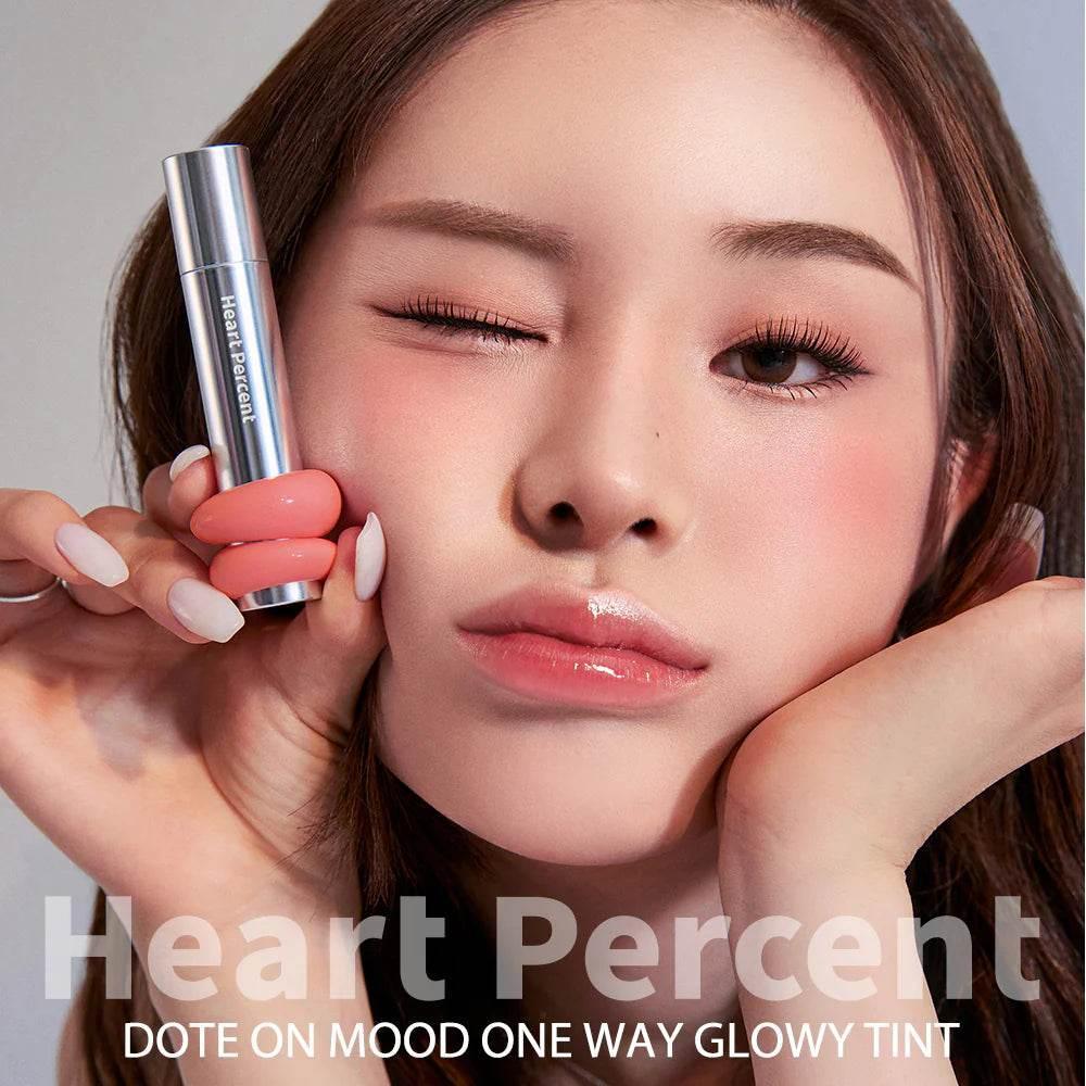 Heart Percent - Dote On Mood One Way Glowy Tint - 12 Colors - Image 3