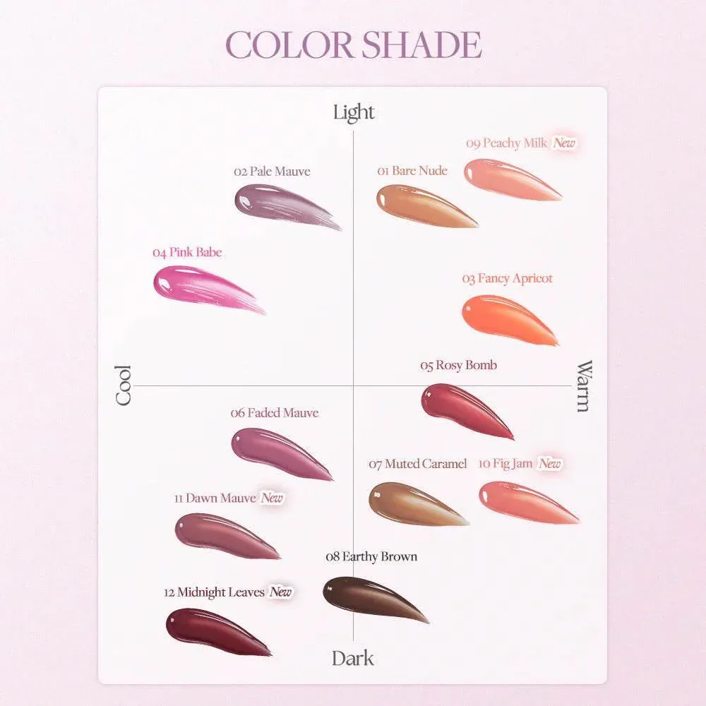 Heart Percent - Dote On Mood One Way Glowy Tint - 12 Colors - Image 4