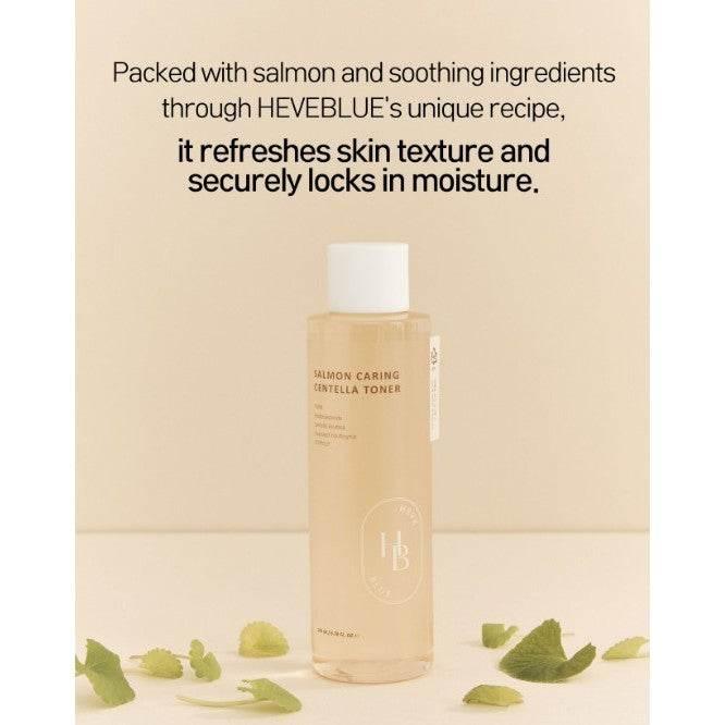 Heveblue - Salmon Caring Centella Toner 200ml - Image 2