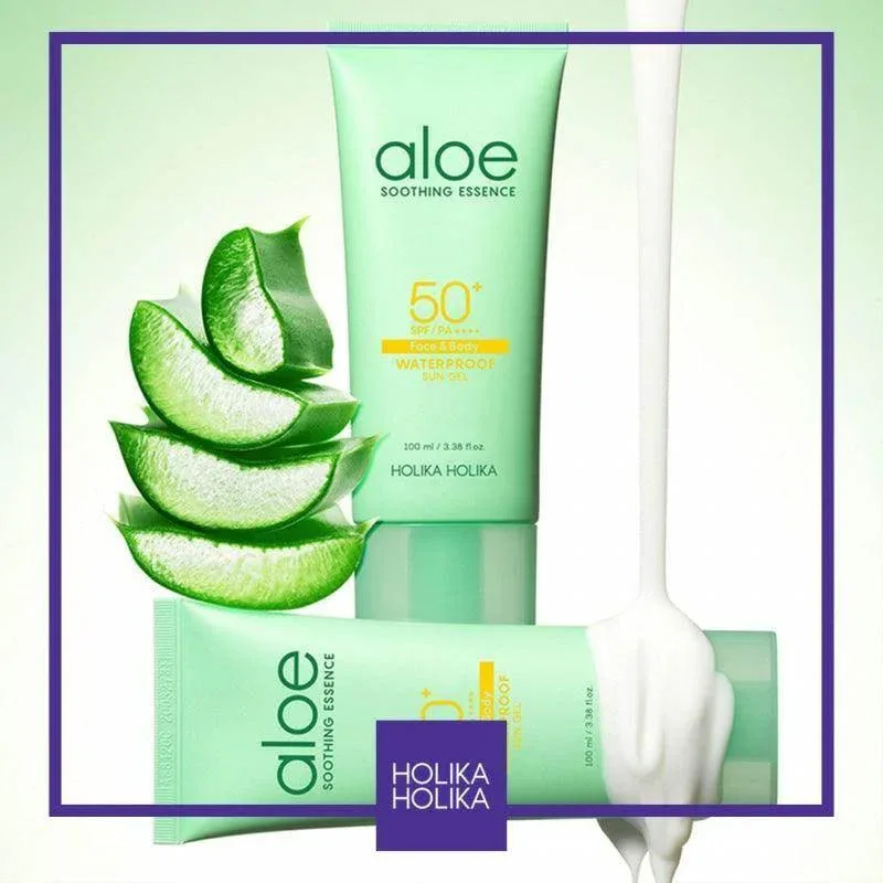 Holika Holika - Aloe Soothing Essence Water Proof Sunscreen 50 SPF++++ 70ml - Image 3