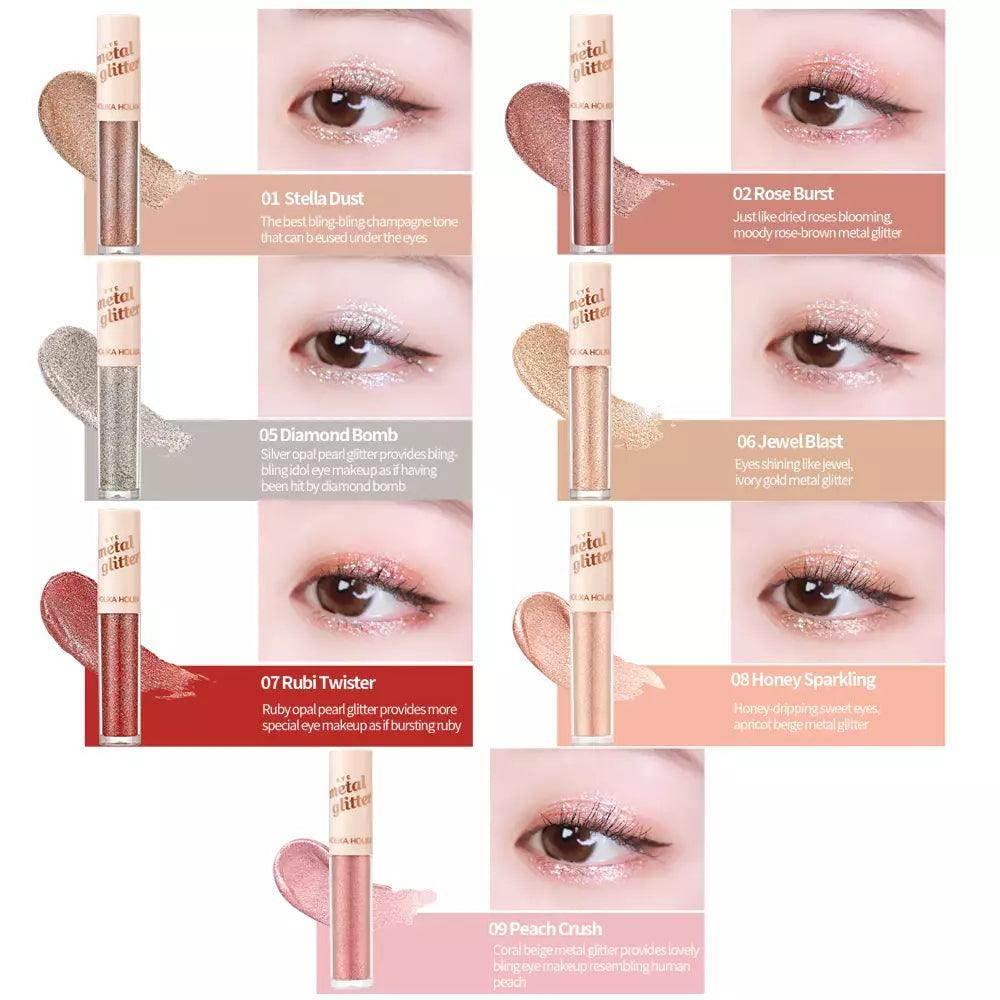 Holika Holika - Eye Metal Glitter - 6 Colors - Image 3