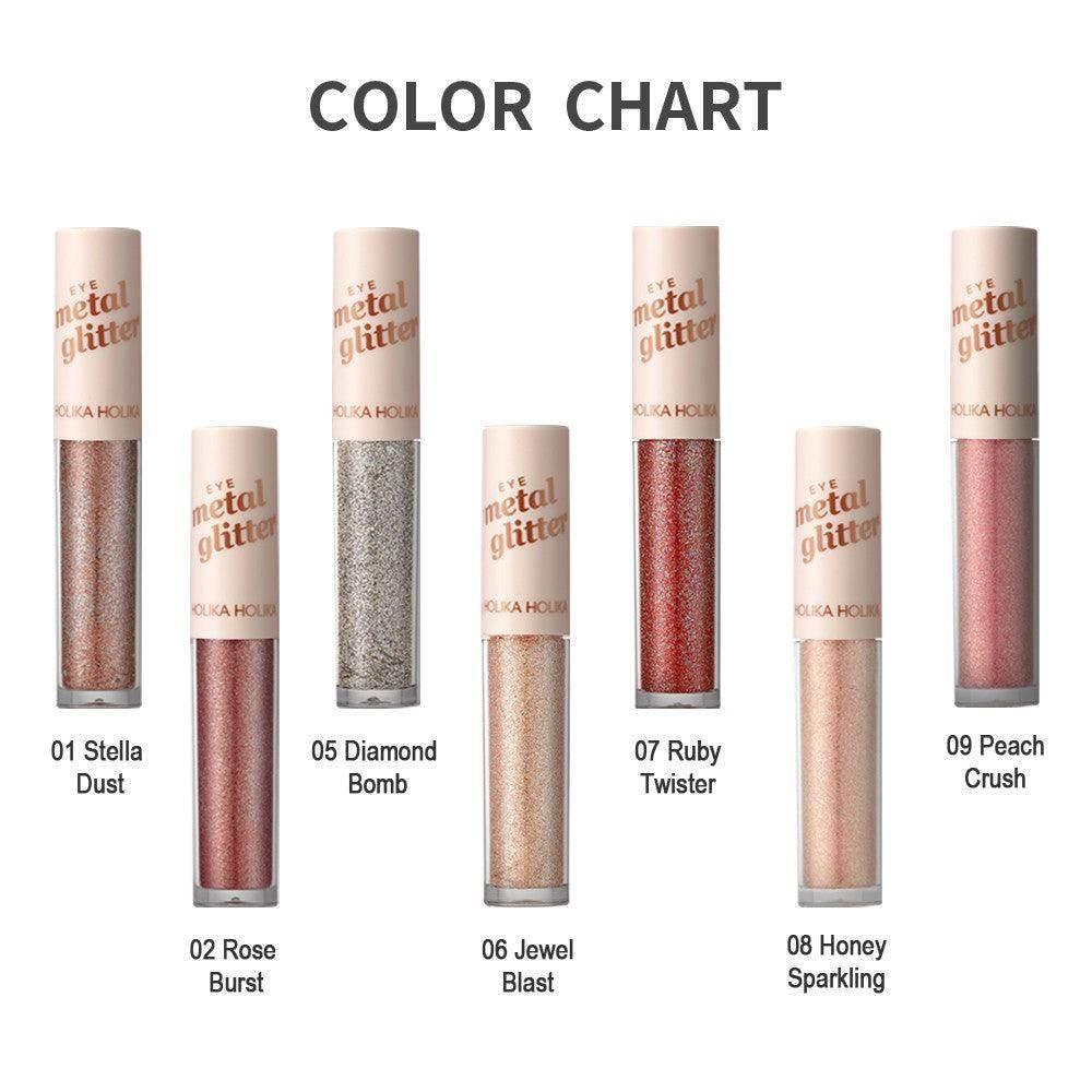 Holika Holika - Eye Metal Glitter - 6 Colors - Image 4