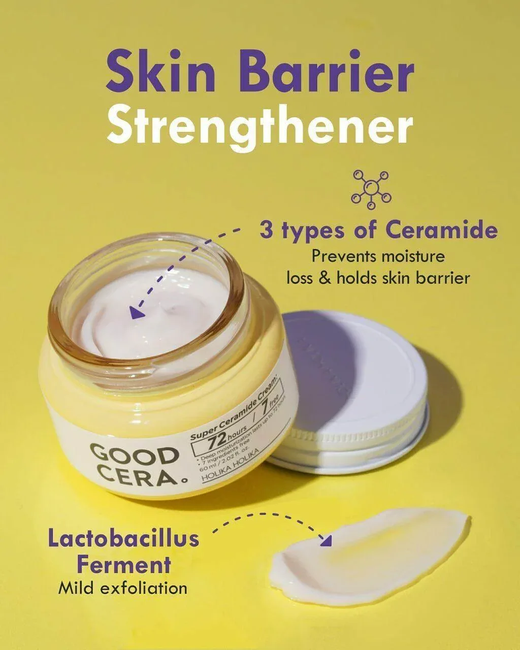 Holika Holika - Super Ceramide Cream 60 ml - Image 4