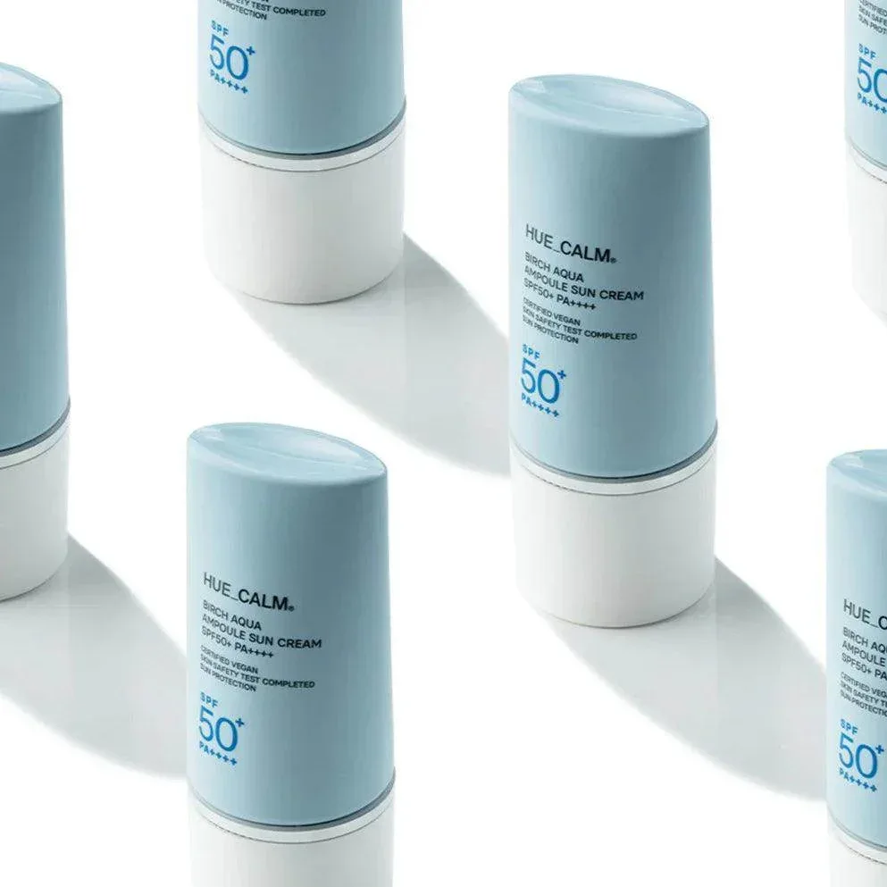 Hue_Calm - Birch Aqua Ampoule Sun Cream SPF50+ PA++++ - Image 4