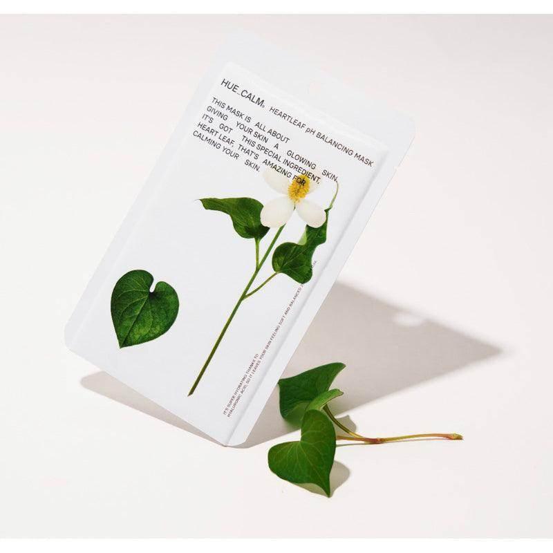 Hue_Calm - Heartleaf pH Balancinh Mask 10pcs - Image 2