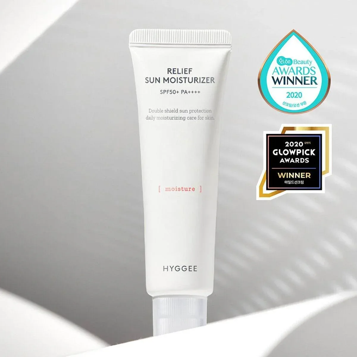 Hyggee - Relief Sun Moisturizer SPF50+ PA++++ 50ml - Image 3