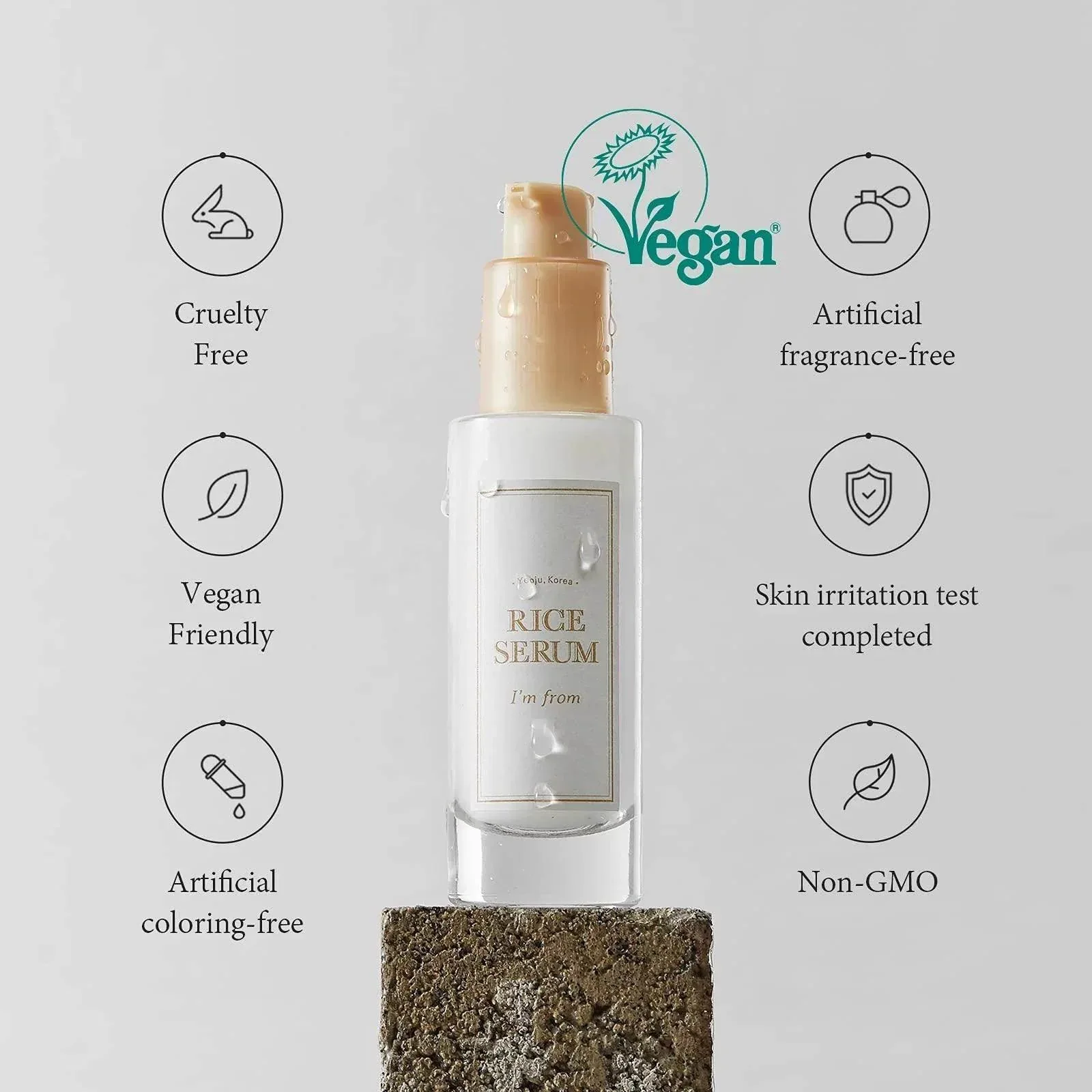 I'm from - Rice Serum 30ml - Image 4