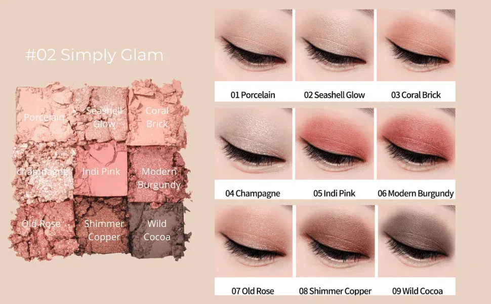 Im Unny - Multi Eyeshadow Palette 2 Colors - Image 3