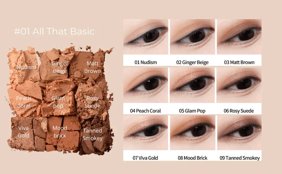 Im Unny - Multi Eyeshadow Palette 2 Colors - Image 4