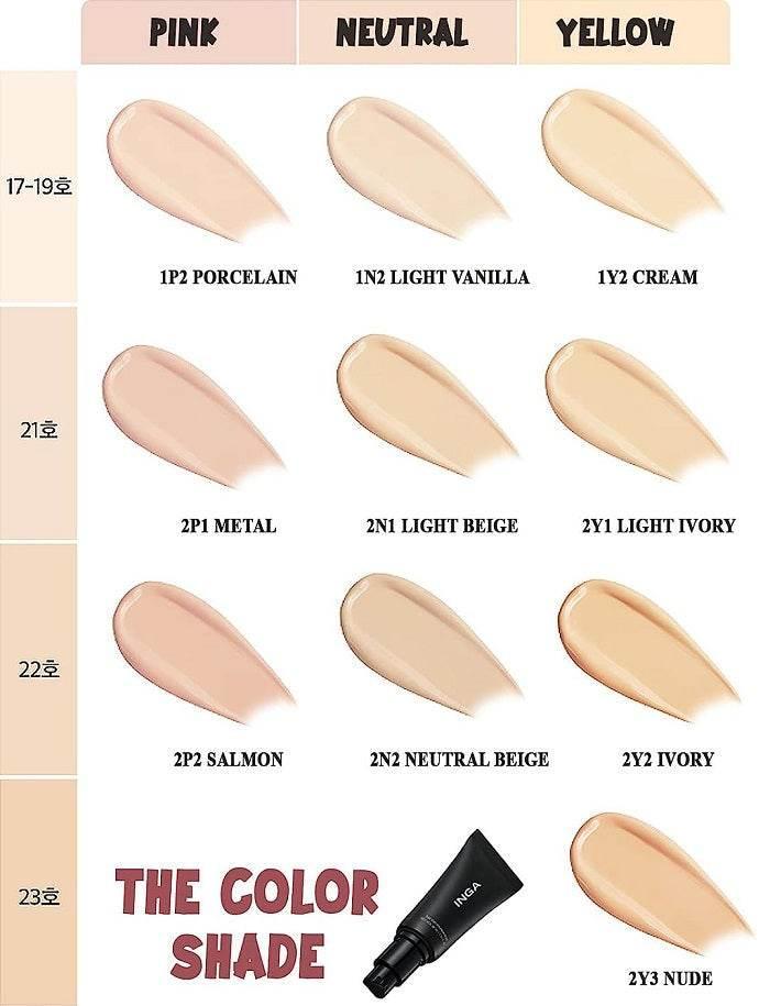 Inga - Tattoo Foundation 30ml - 3 Colors - Image 4