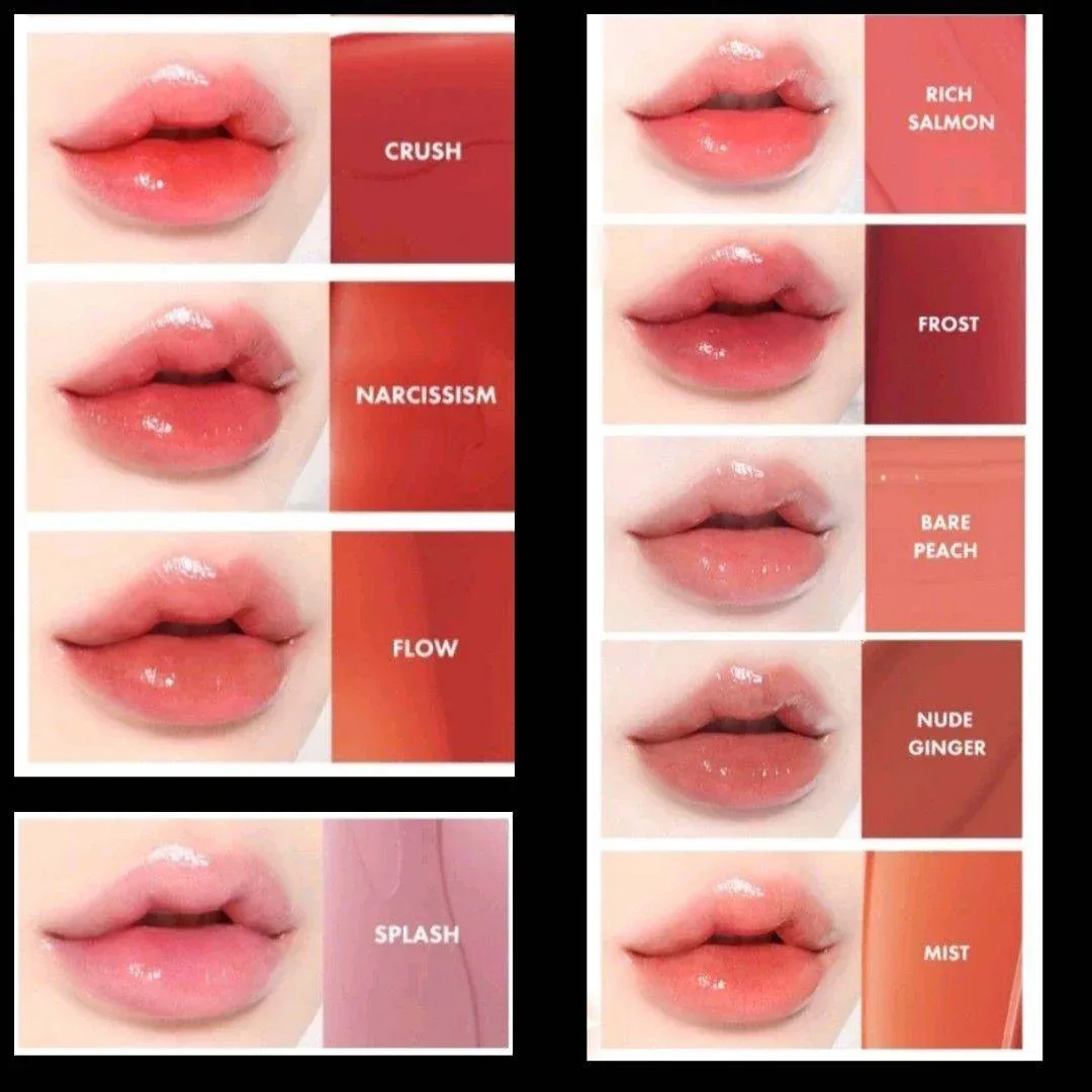 Inga - Water Glow Lip Tint - 13 Colors - Image 3
