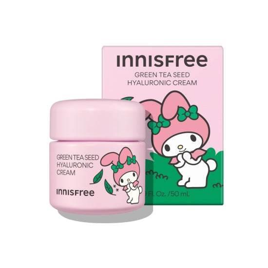 Innisfree - Green Tea Seed Hyaluronic Cream 50ml + 15ml (My Melody Edition) - Image 3