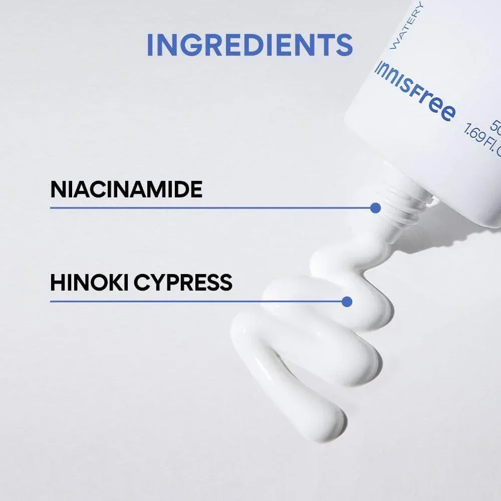 Innisfree - Hyaluron Moist Sunscreen SPF50+ PA++++ 50ml - Image 2