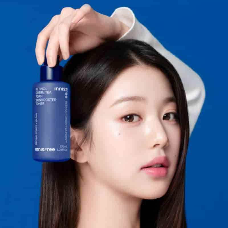 Innisfree - Retinol Green Tea PDRN Skin Booster Toner 170ml - Image 2