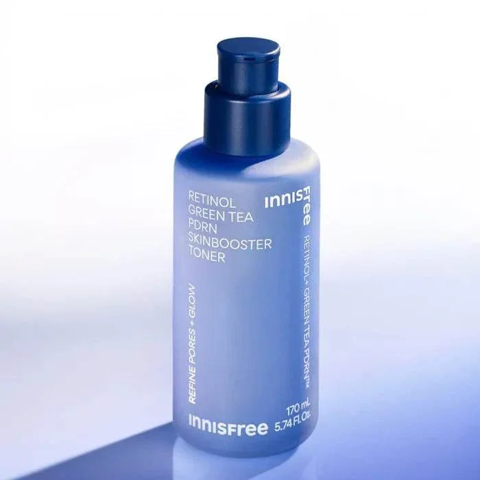 Innisfree - Retinol Green Tea PDRN Skin Booster Toner 170ml - Image 3