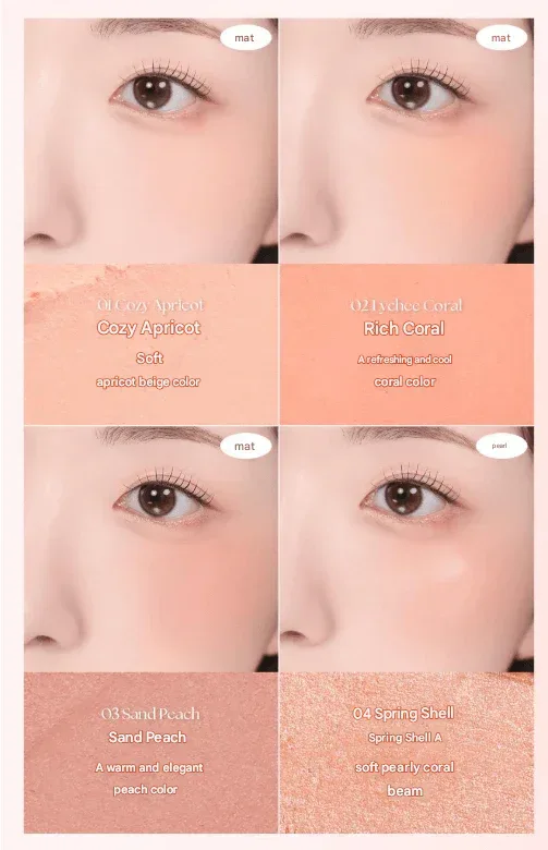 IPKN - Flap One Cheek Palette 10g - 3 Colors - Image 2