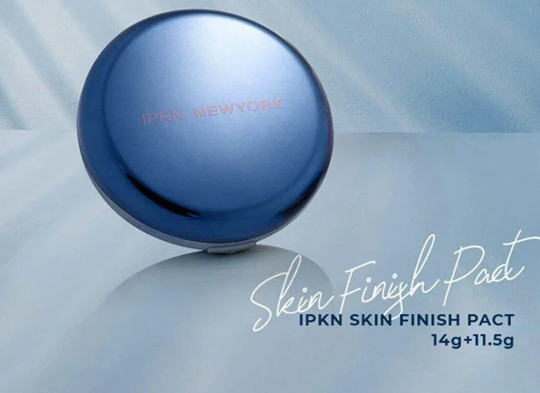 IPKN - Skin Finish Pact + Refill - 2 Colors - Image 2