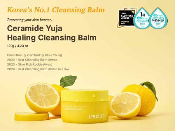 Irecipe - Ceramide Yuja Healing Cleansing Balm 120ml - Image 3