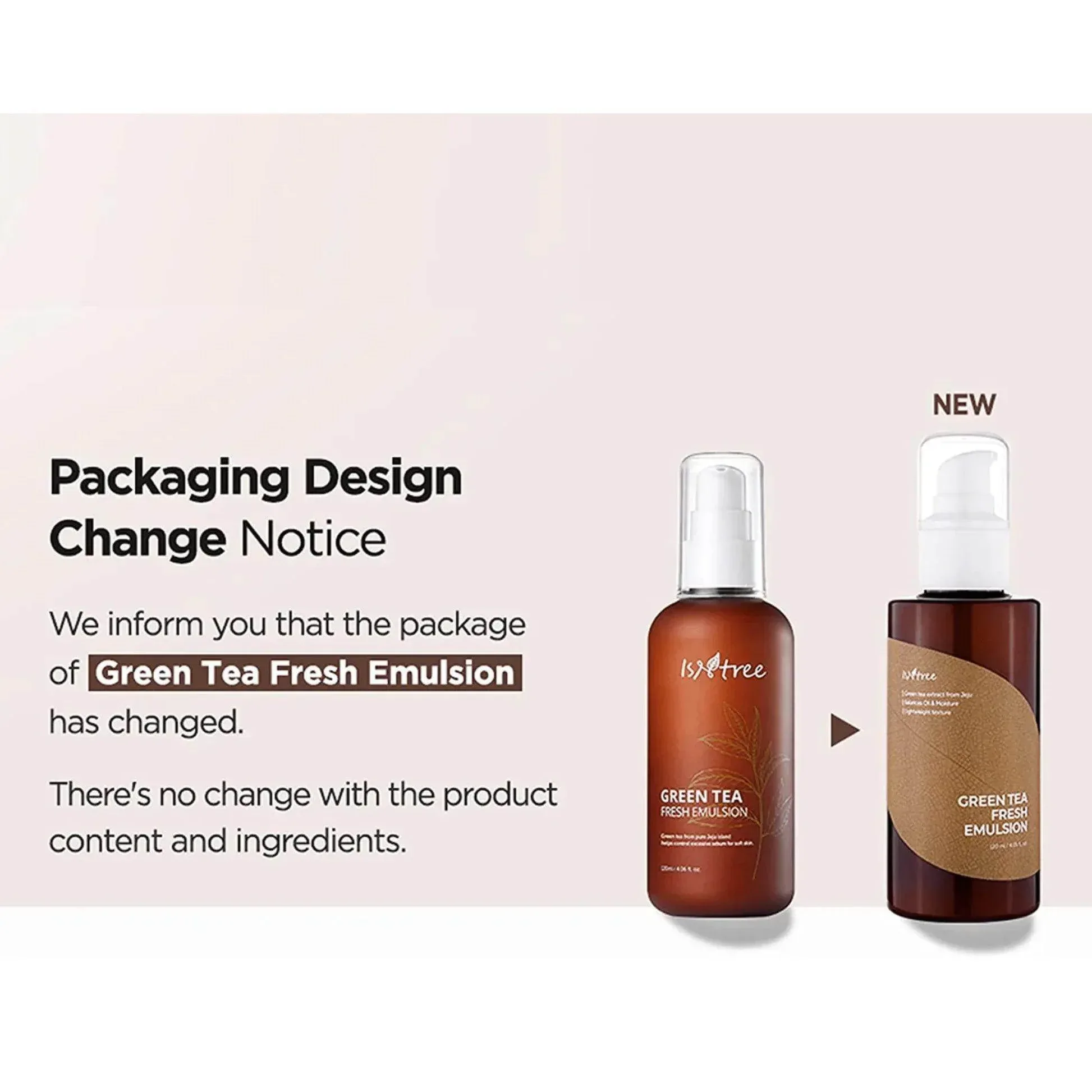Isntree - Green Tea Fresh Emulsion 120ml - Image 3