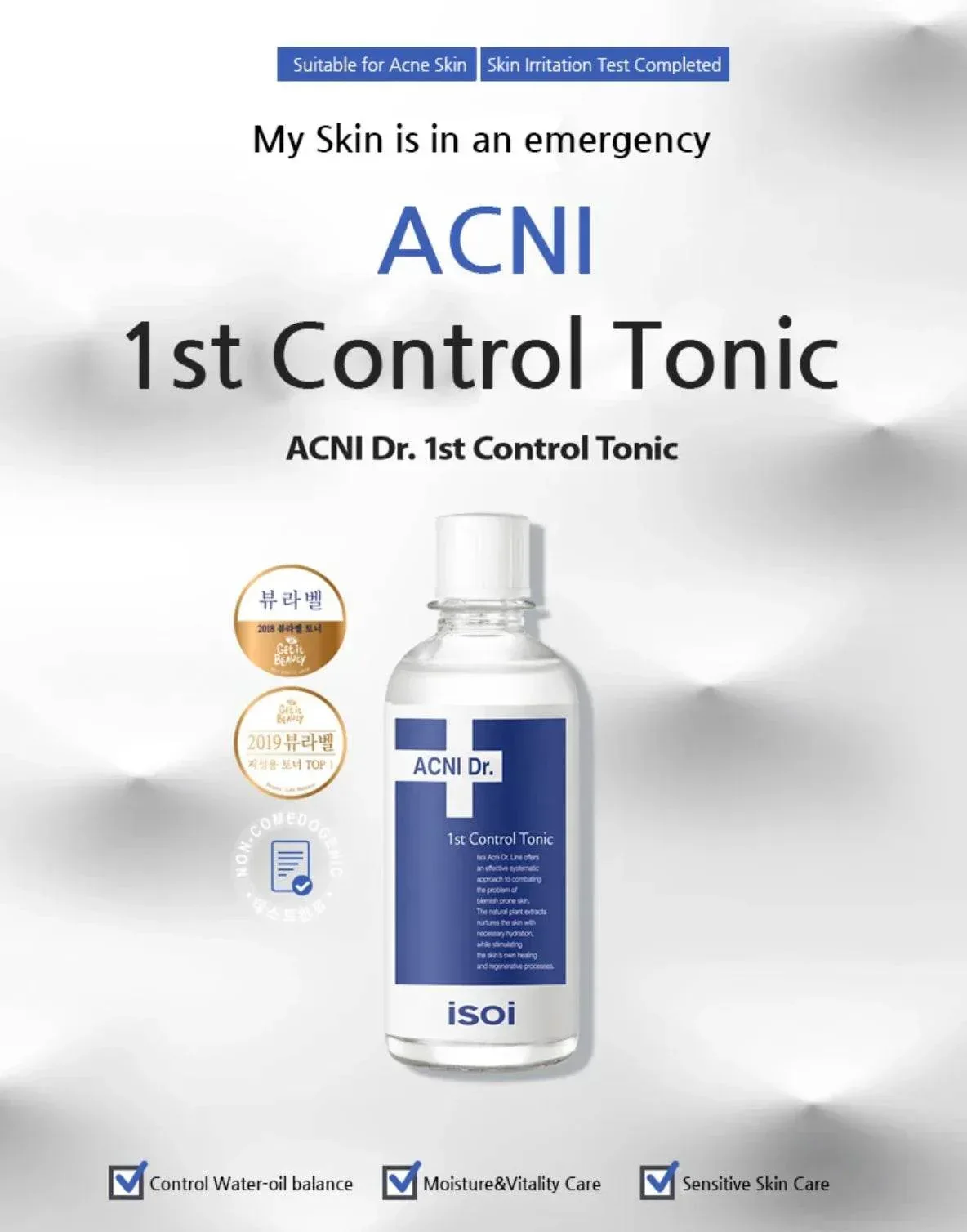 Isoi - Acni Dr 1st Control Tonic 130ml - Image 3
