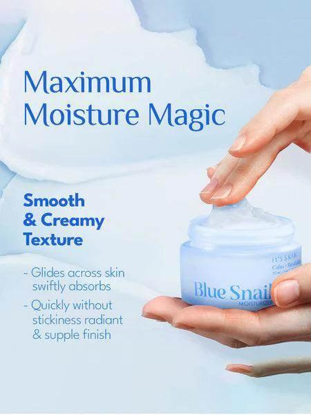 Its Skin - Blue Snail Moisturizer Cream 50ml - Image 3