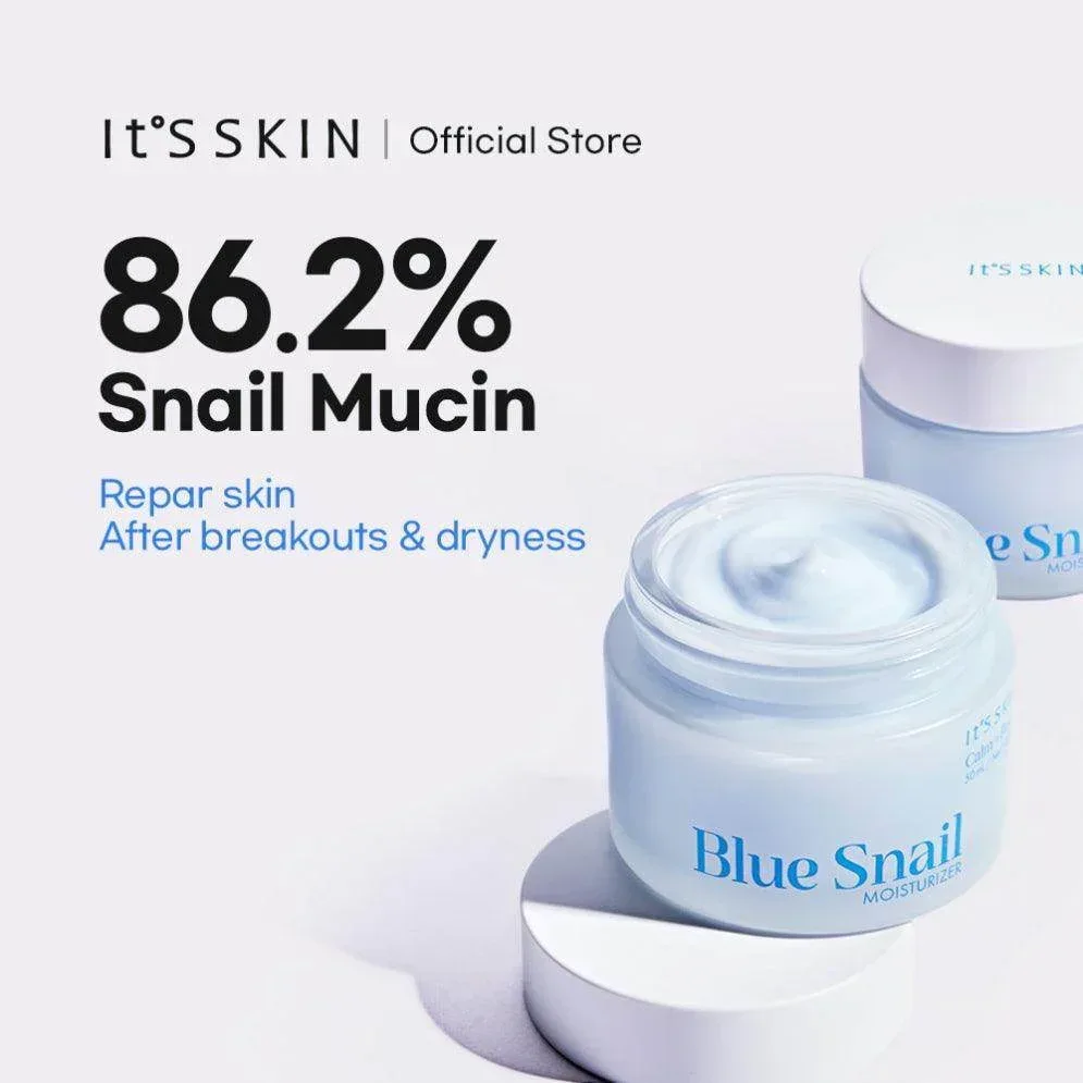 Its Skin - Blue Snail Moisturizer Cream 50ml - Image 4