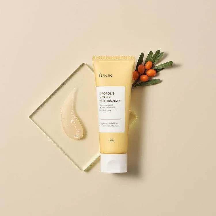 IUNIK - Propolis Vitamin Sleeping Mask 60ml - Image 2