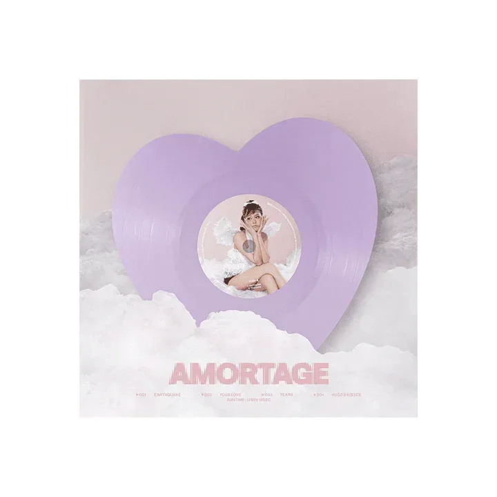 JISOO (Jisoo) Mini Album [AMORTAGE] Vinyl (Heart ver.)