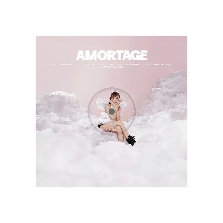 JISOO (Jisoo) Mini Album [AMORTAGE] Vinyl (Pink ver.)