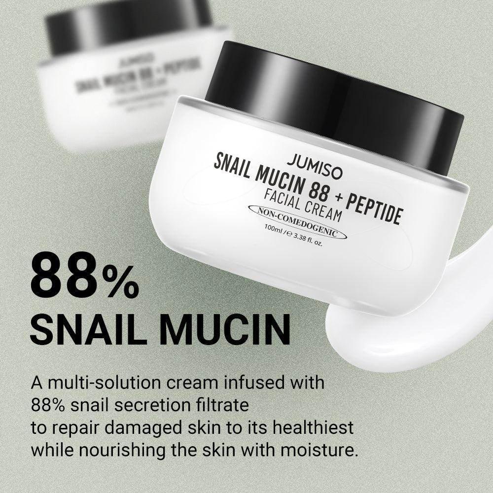 Jumiso - Snail Mucin 88 + Peptide Facial Cream 100ml - Image 3