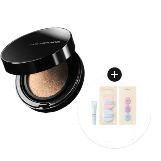 Jung Saem Mool - Essential Skin Nuder Long Wear Cushion + Refill - 6 Colors