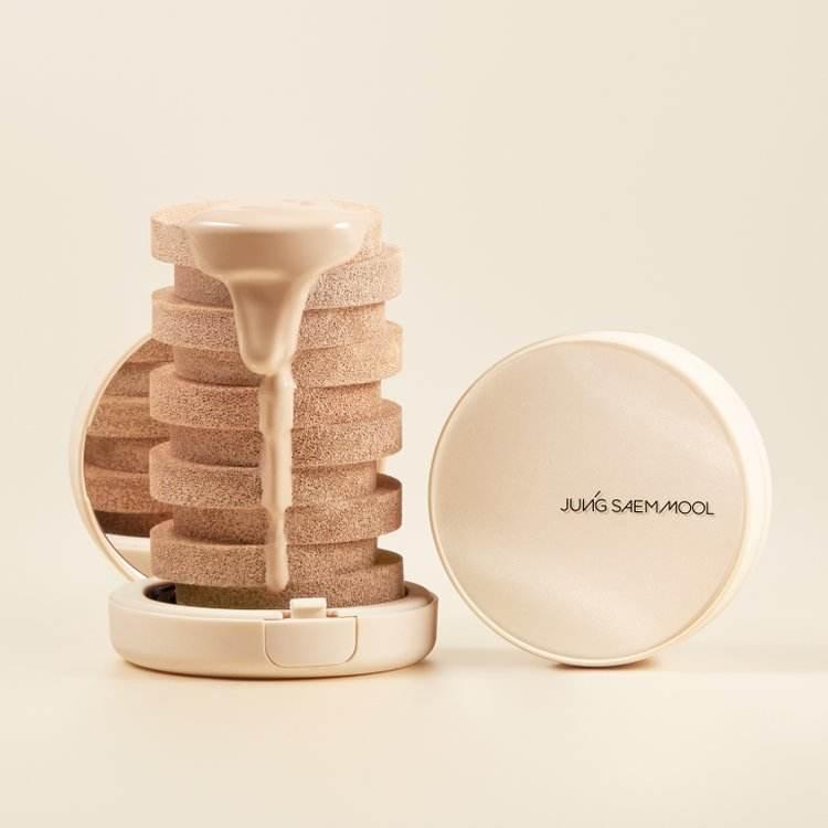 Jung Saem Mool - Skin Nuder Cushion Layer Concealer + Refill  - 6 Colors - Image 3