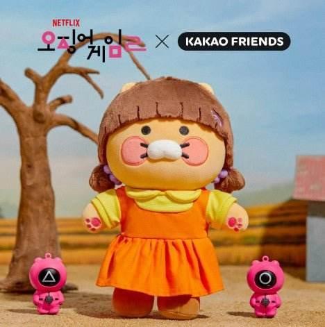 Kakao -Squid Game X Kakao Friends  Figure Chunsik (Includes 2 Costumes) - Image 3